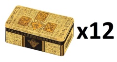 Yu-Gi-Oh 2022 Tin of the Pharaoh's Gods CASE (12 Tins)